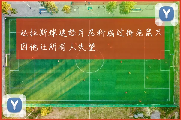 达拉斯球迷怒斥尼科成过街老鼠只因他让所有人失望